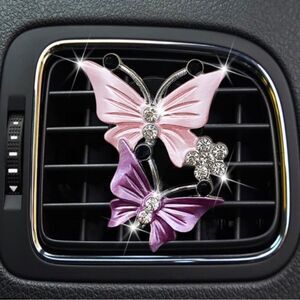 Butterfly Vent Clip Car Interior Decor
